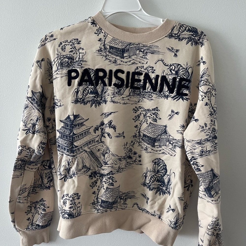 EllandEmm Parisienne Toile Crewneck Small
